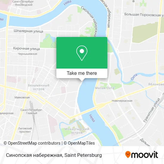 Синопская набережная map