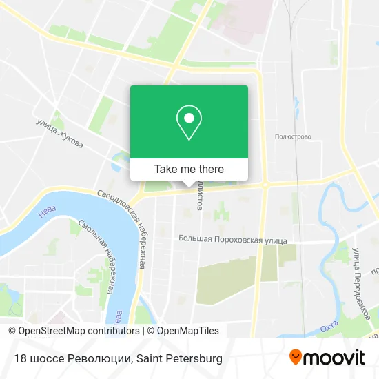 18 шоссе Революции map