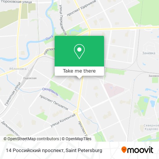 14 Российский проспект map