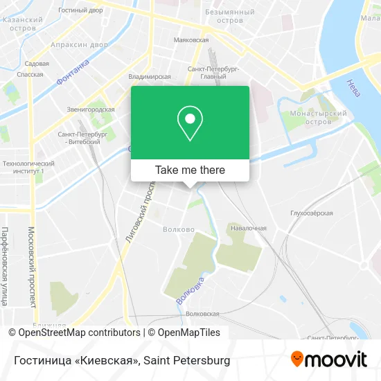 Гостиница «Киевская» map