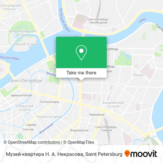Музей-квартира Н. А. Некрасова map