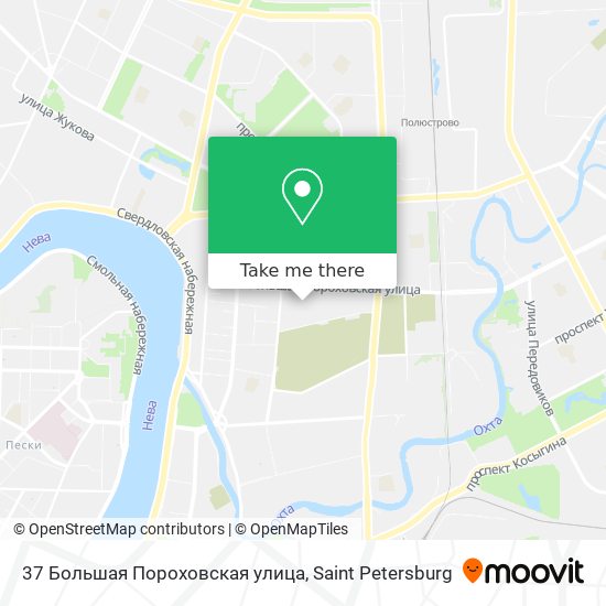 37 Большая Пороховская улица map