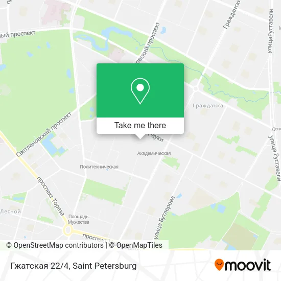 Гжатская 22/4 map