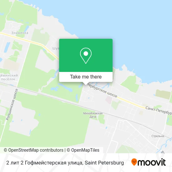 2 лит 2 Гофмейстерская улица map