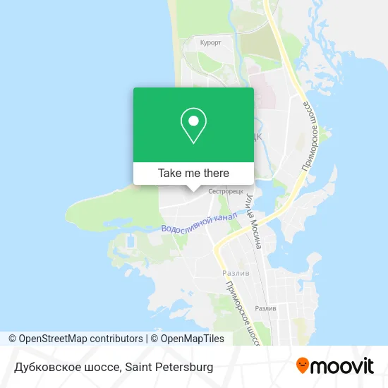 Дубковское шоссе map