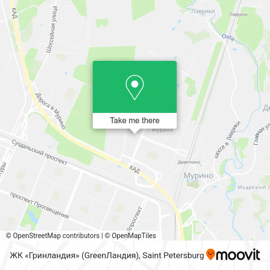 ЖК «Гринландия» (GreenЛандия) map