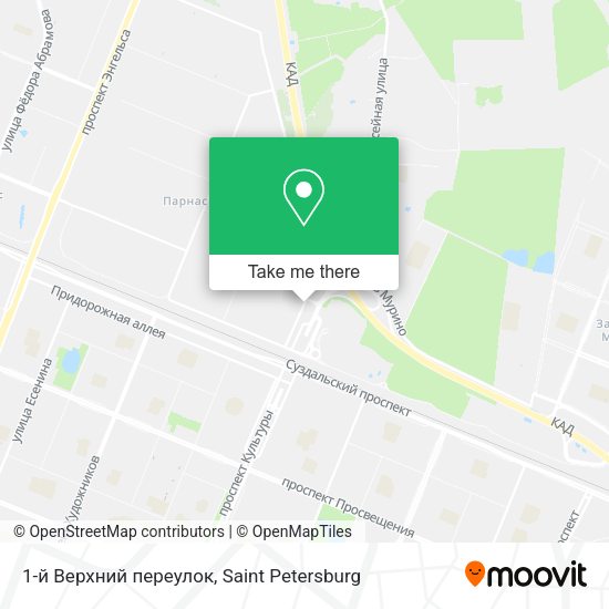 1-й Верхний переулок map
