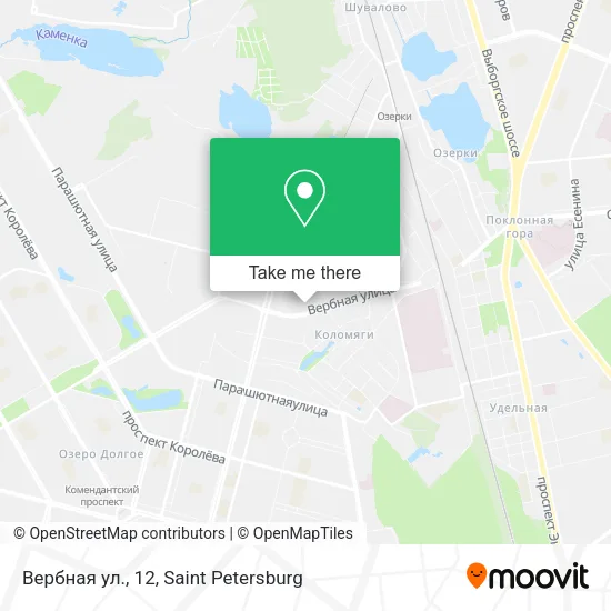 Вербная ул., 12 map
