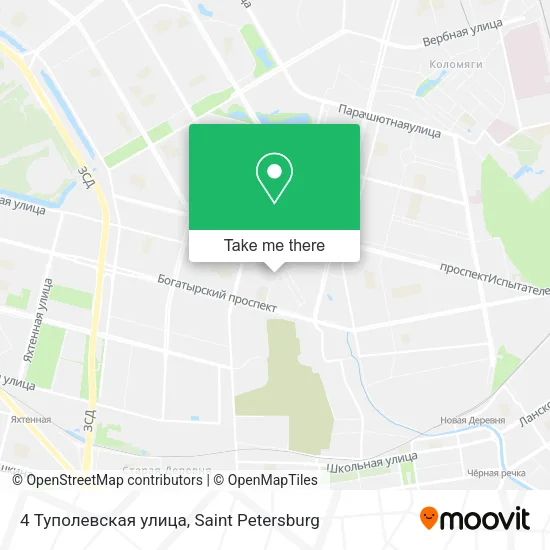 4 Туполевская улица map