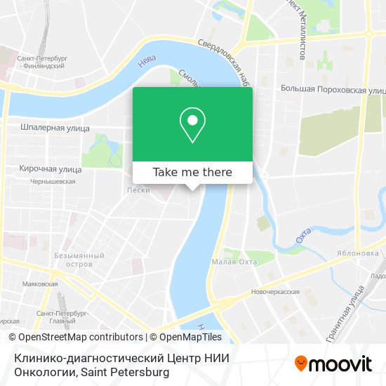 Клинико-диагностический Центр НИИ Онкологии map