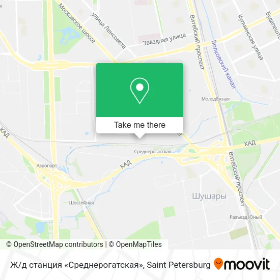 Ж/д станция «Среднерогатская» map