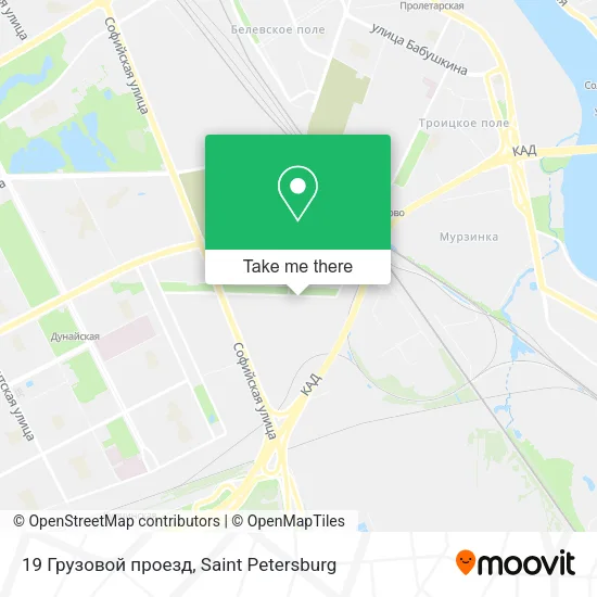 19 Грузовой проезд map