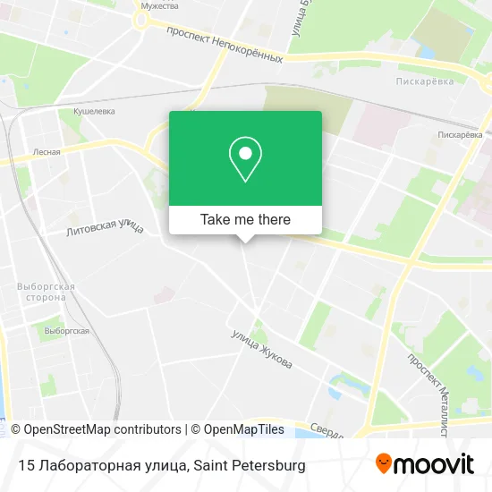 15 Лабораторная улица map