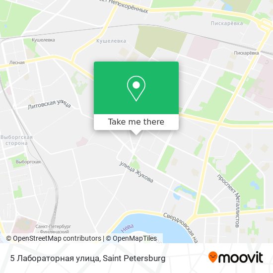 5 Лабораторная улица map