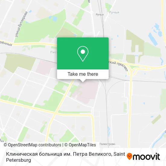 Клиническая больница им. Петра Великого map