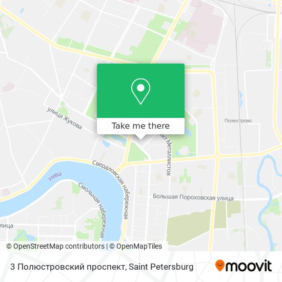3 Полюстровский проспект map
