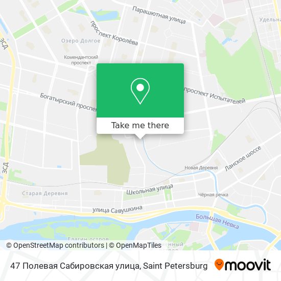 47 Полевая Сабировская улица map