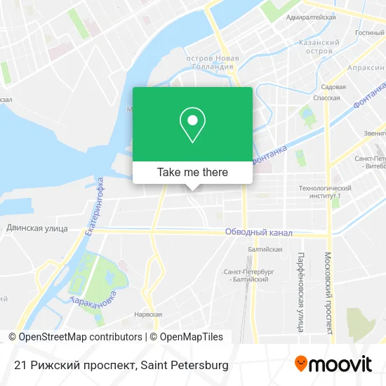 21 Рижский проспект map