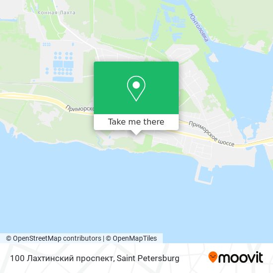 100 Лахтинский проспект map