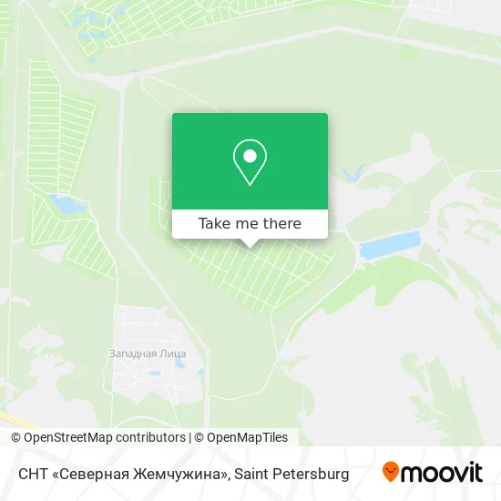 СНТ «Северная Жемчужина» map