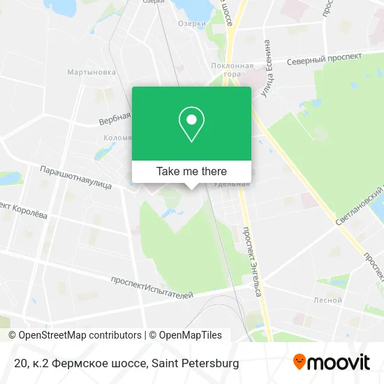 20, к.2 Фермское шоссе map