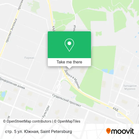стр. 5 ул. Южная map