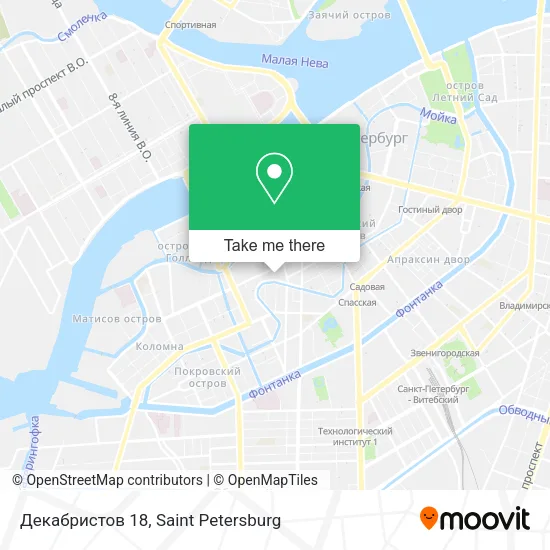 Декабристов 18 map