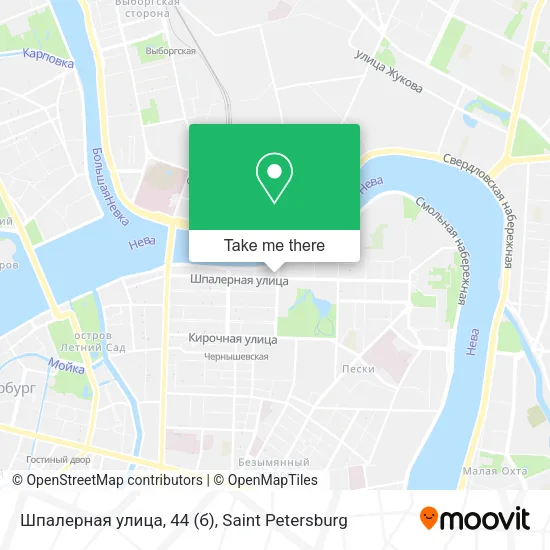 Шпалерная улица, 44 (б) map