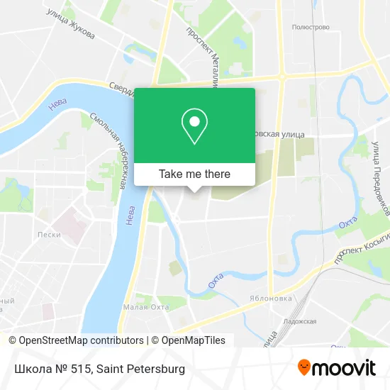 Школа № 515 map