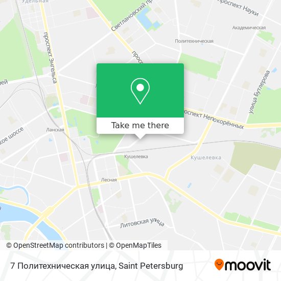 7 Политехническая улица map