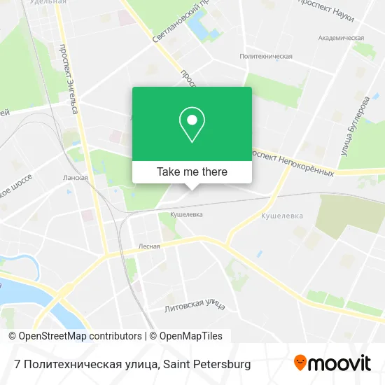 7 Политехническая улица map