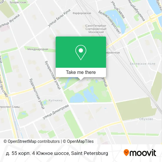 д. 55 корп. 4 Южное шоссе map