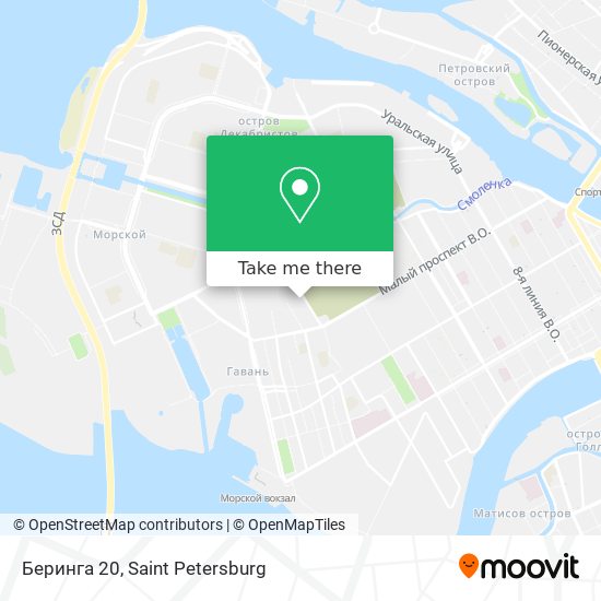 Беринга 20 map