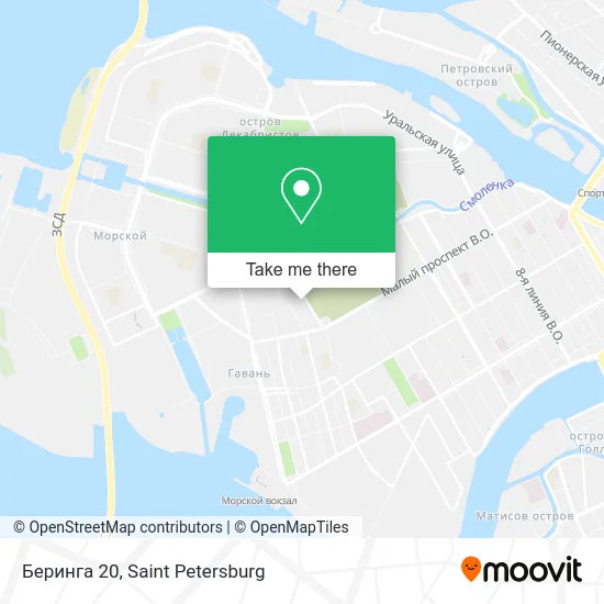 Беринга 20 map