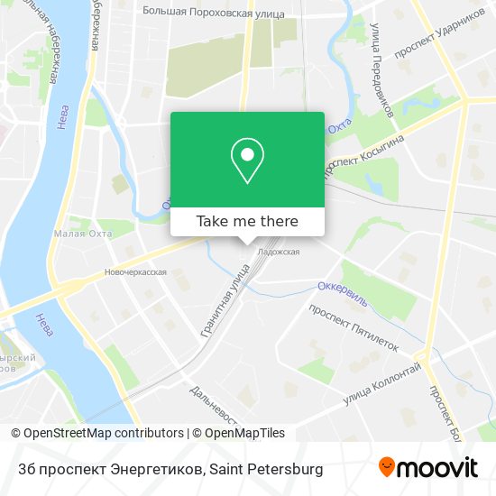 3б проспект Энергетиков map