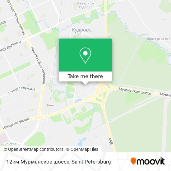 12км Мурманское шоссе map