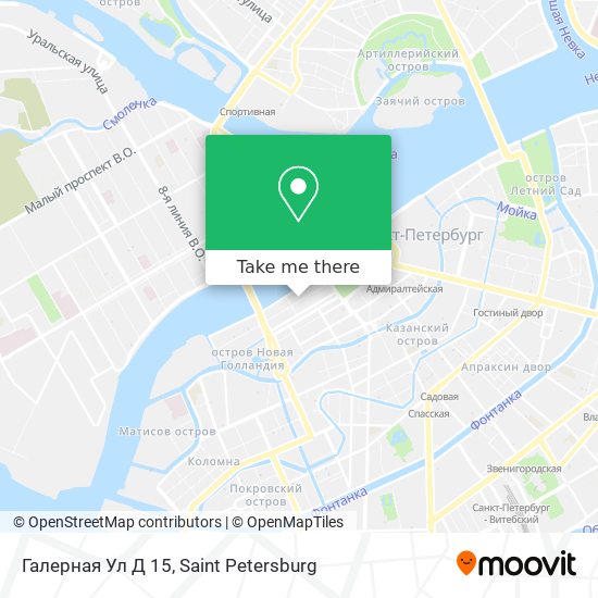 Галерная Ул Д 15 map