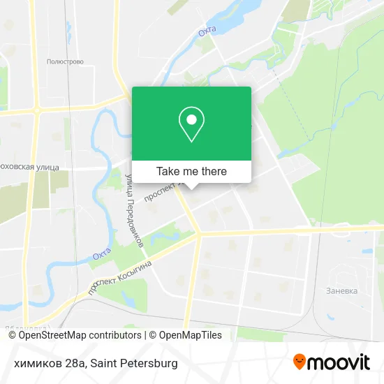 химиков 28а map