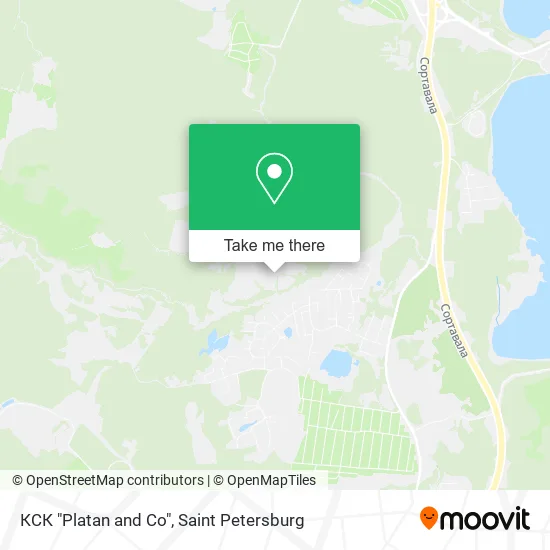 КСК "Platan and Co" map