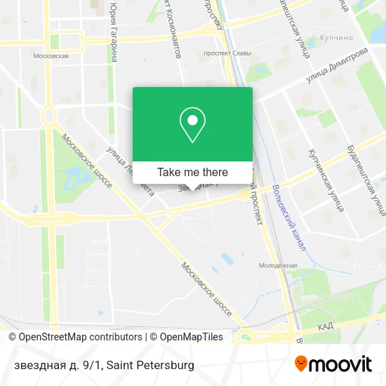 звездная д. 9/1 map