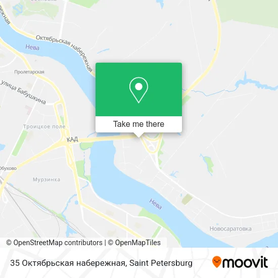 35 Октябрьская набережная map