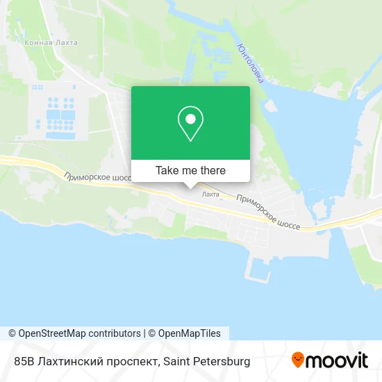 85B Лахтинский проспект map