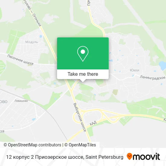 12 корпус 2 Приозерское шоссе map