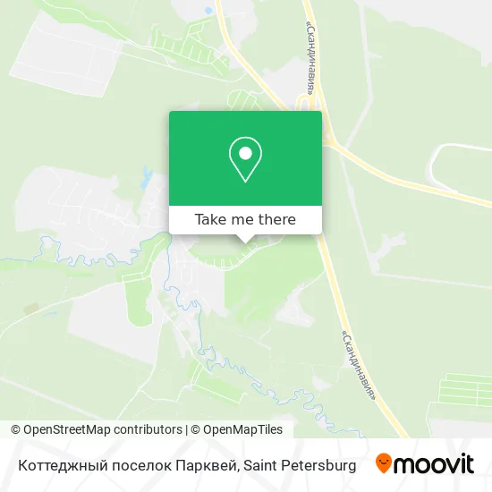 Коттеджный поселок Парквей map