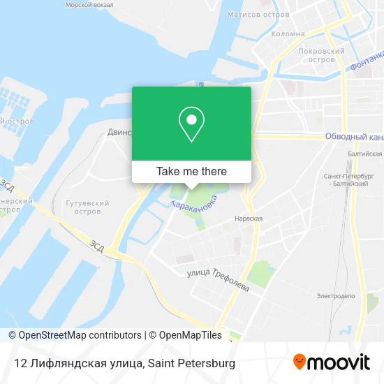 12 Лифляндская улица map