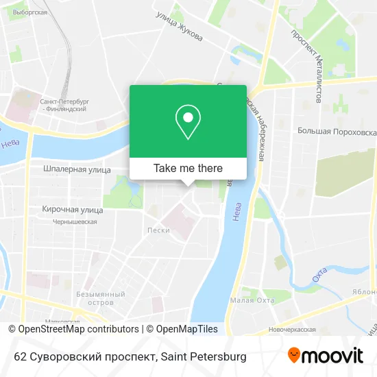 62 Суворовский проспект map