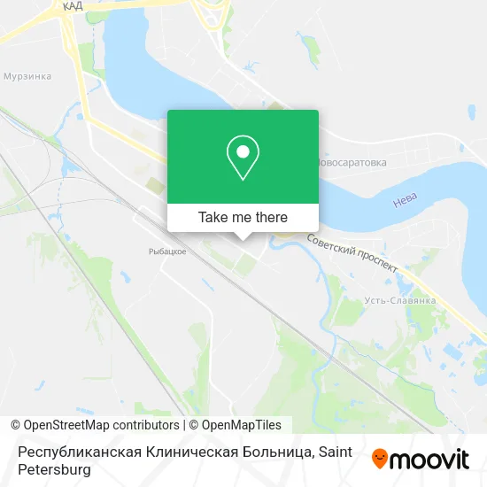Республиканская Клиническая Больница map