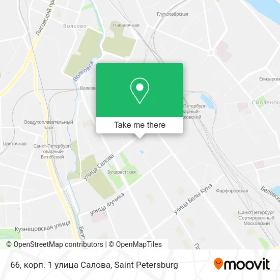 66, корп. 1 улица Салова map