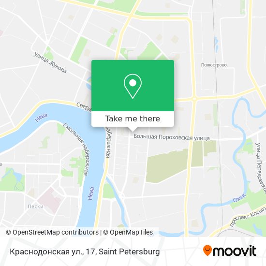 Краснодонская ул., 17 map