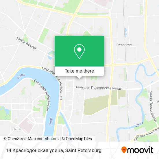 14 Краснодонская улица map